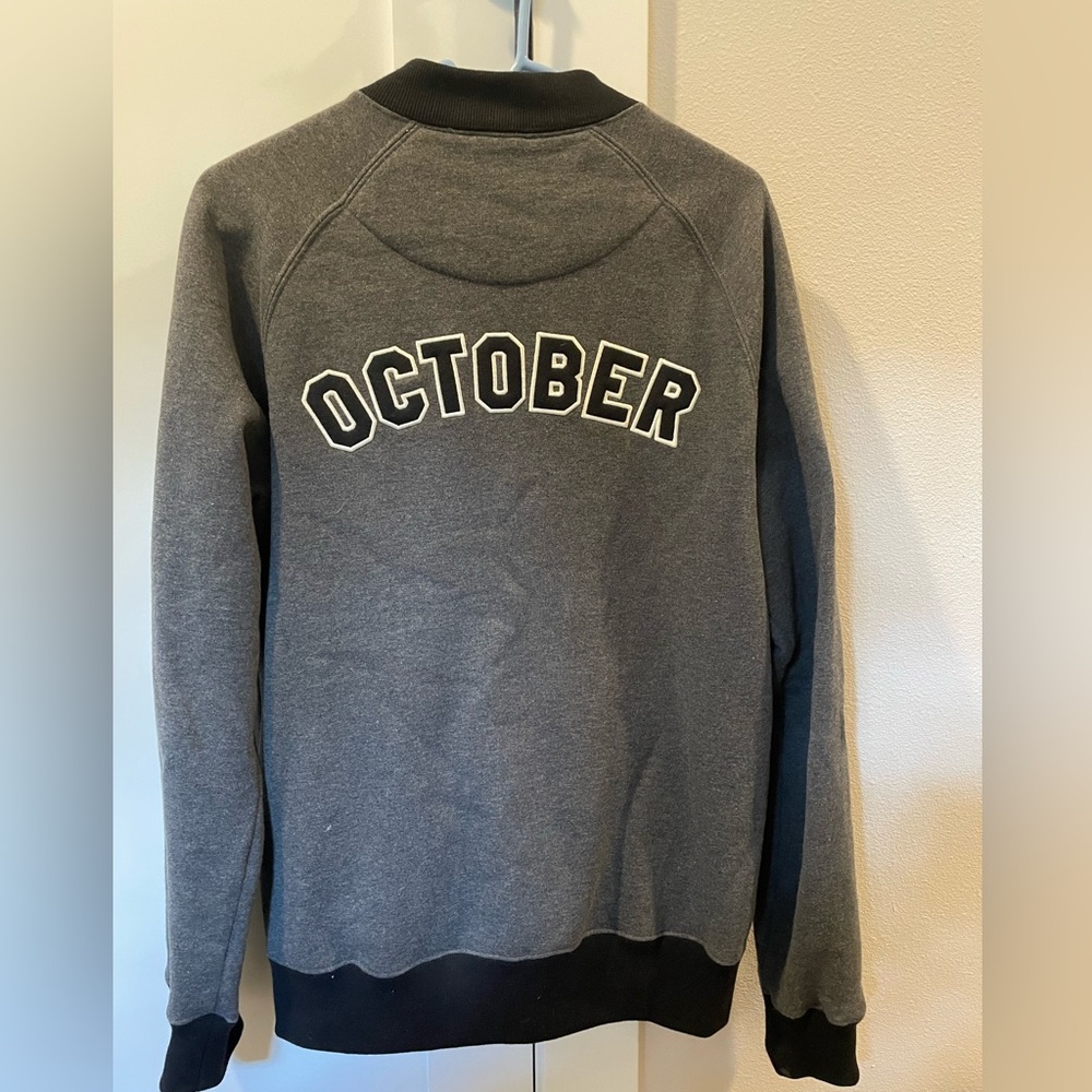 Drake OVO October’s Very Own Tournament Patches Bomber Jacket Medoim - Picture 2 of 8